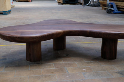 Thick Walnut Coffee Table