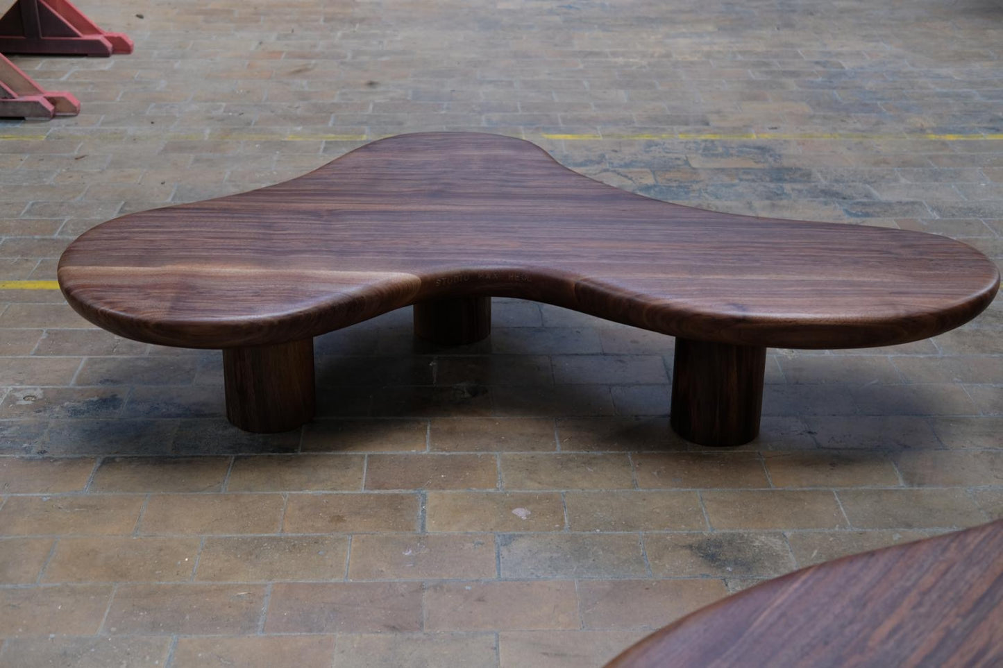 Thick Walnut Coffee Table