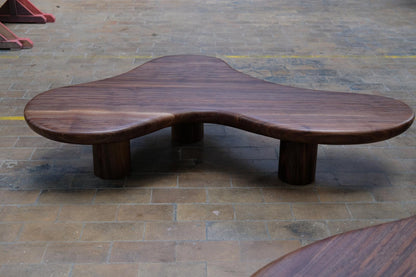 Thick Walnut Coffee Table