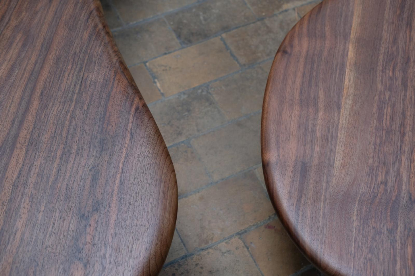 Thick Walnut Coffee Table