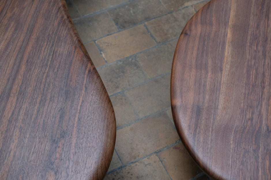 Thick Walnut Coffee Table
