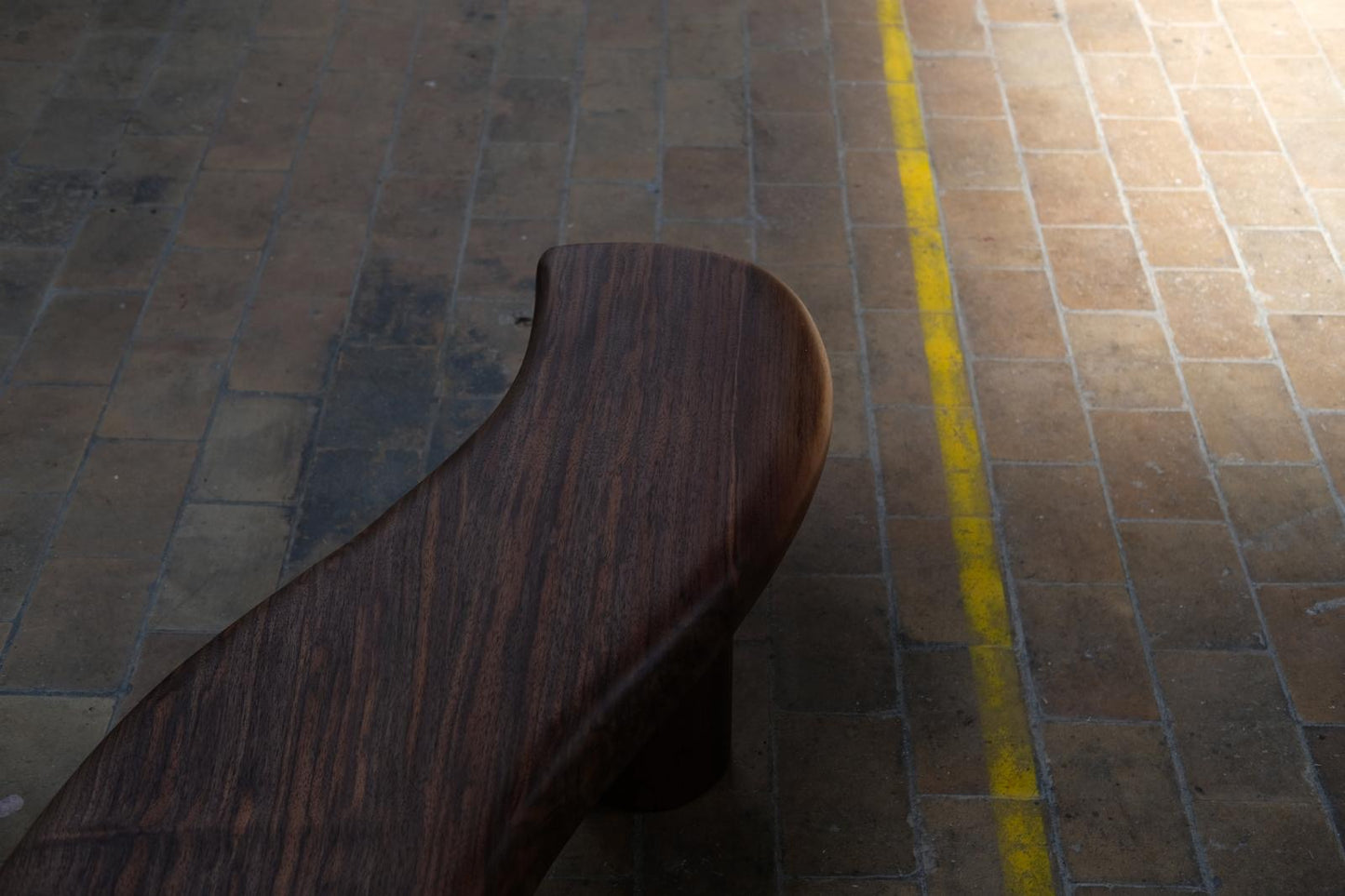 Thick Walnut Bench