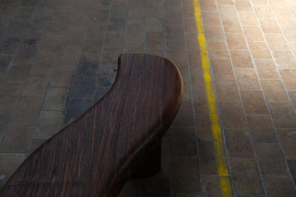 Thick Walnut Bench