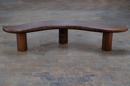 Thick Walnut Bench