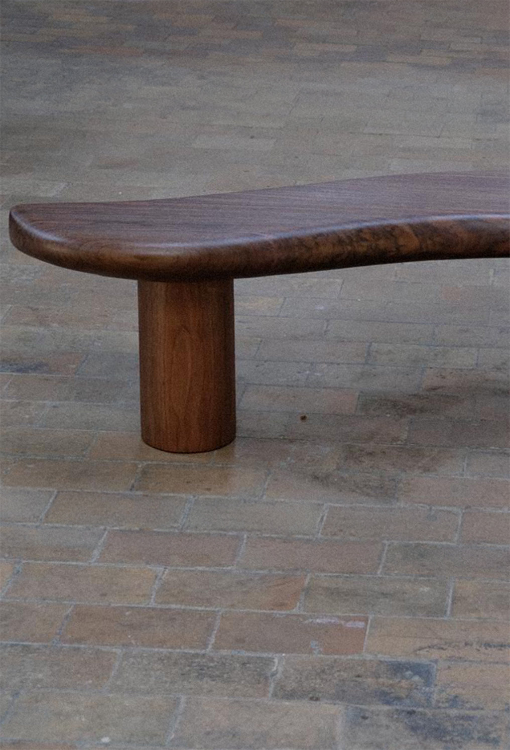Thick Walnut Bench