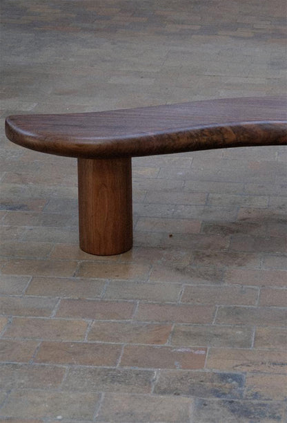 Thick Walnut Bench