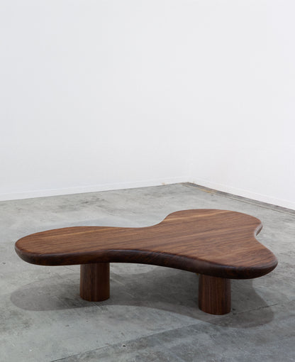 Thick Walnut Coffee Table