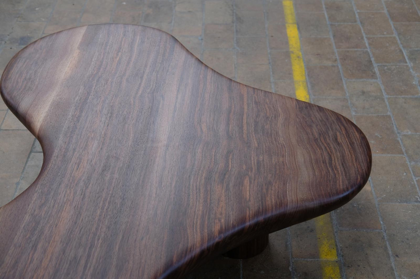 Thick Walnut Coffee Table