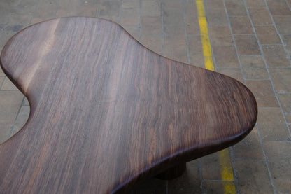 Thick Walnut Coffee Table